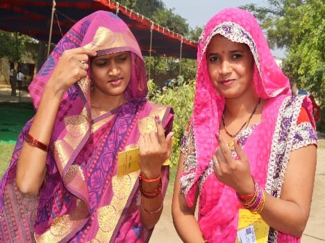 64.02 percent voting in third phase