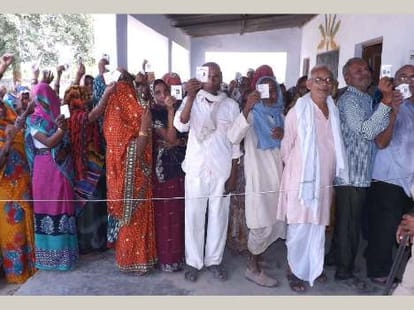 Voting percentage in third phase of Panchayat election in UP