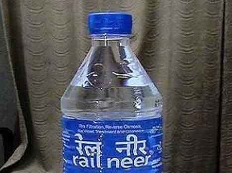 water scam in indian railway, 
