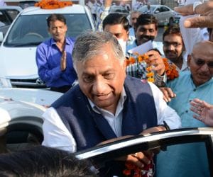 Cabinet minister V K Singh speaks about writers protest.