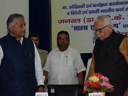 Cabinet minister V K Singh speaks about writers protest.