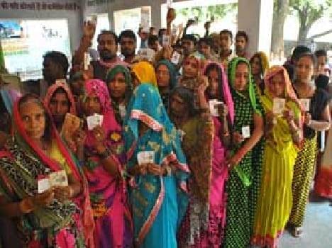 63.93 percent of voters cast votes