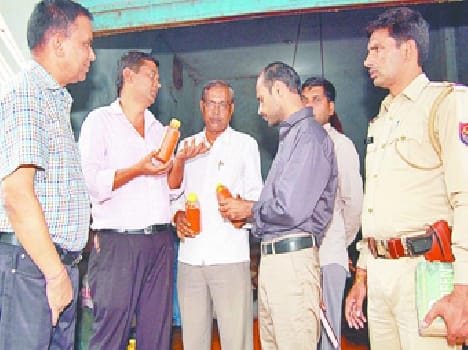 Spices shops raided