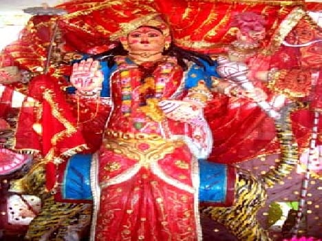 Mother devotee ecstatic vision of Katyayani