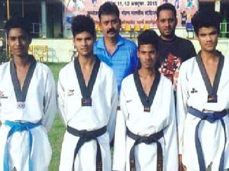 Allahabadi players three gold