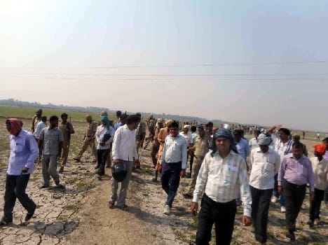 Beaver farmers stopped planting on the Barrage