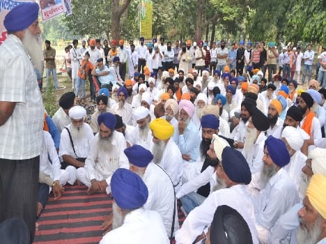 Demonstration of Sikhs The President referred to the memorandum