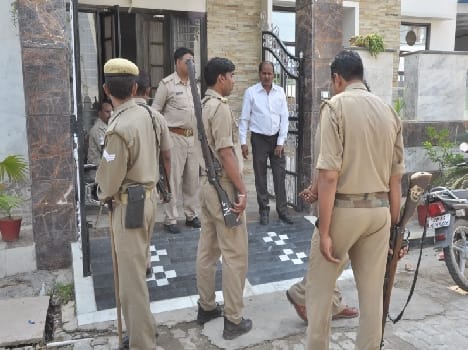 vigilance search in mathura