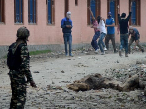 strike disrupts normal life in kashmir valley