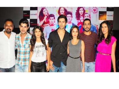 Pyar Ka Panchnama 2 team in Lucknow.