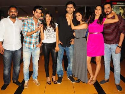 Pyar Ka Panchnama 2 team in Lucknow.