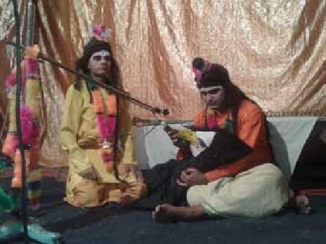 Sita's abduction , Ram Sabari dialogue staged by the Moha