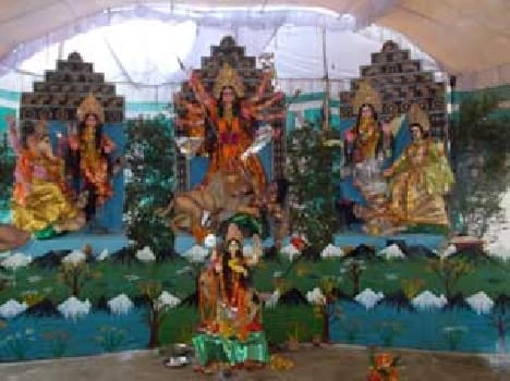 called the Adi Shakti in Pandals 
