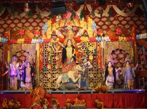 security arrangement for durga puja