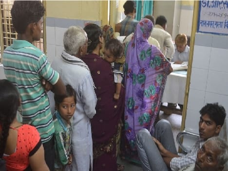 14 hundred patients a day in hospital