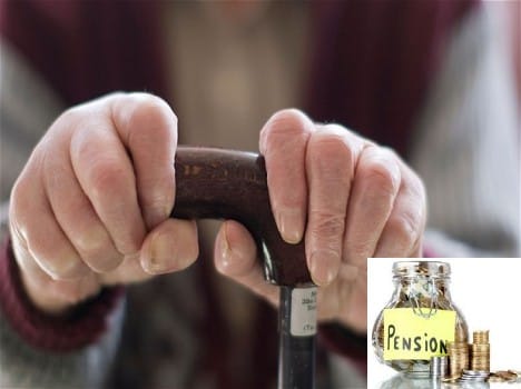 Ruckus did not receive pensions for the elderly.