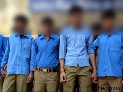 ragging in government school: junior students brutally beaten