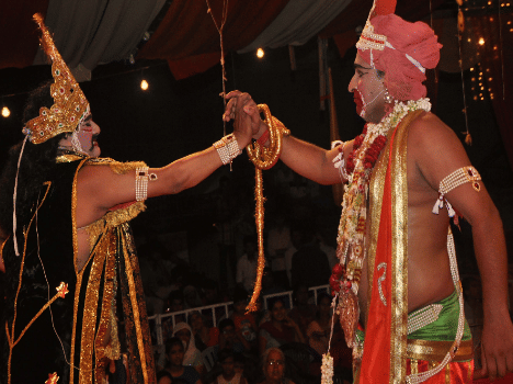 Hanuman burnt Lanka.
