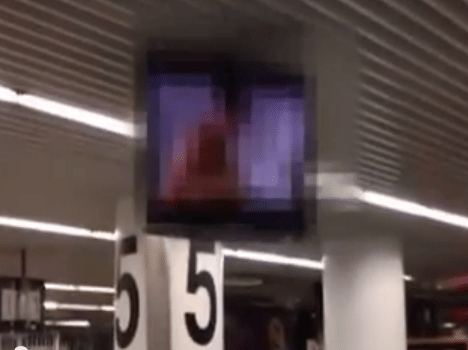 Porn movie video at lisbon airport goes viral