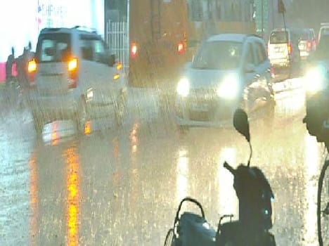 rain-storm affected life