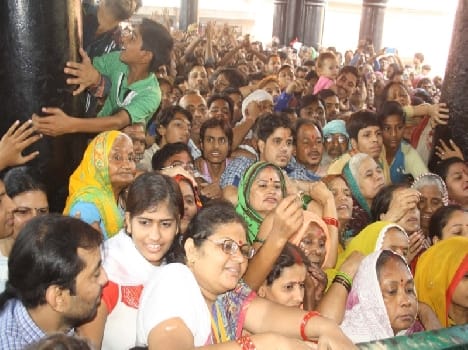 navrtra celebration in mathura