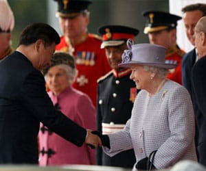 india praised in britain in front of Jinping