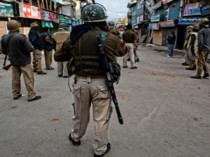restrictions imposed in anantnag town 