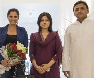sania mirza meet akhilesh yadav