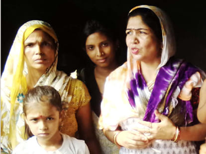 Accused family asking for justice in sunped village faridabad