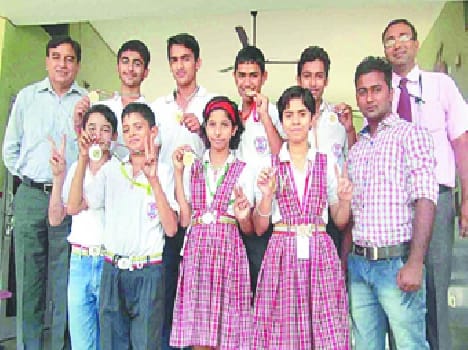 BSM 's students won five gold 
