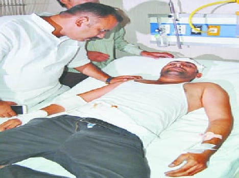 SP MLA 's son fired bullets