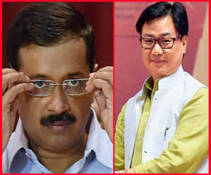 Kiren rijiju blames north indians to break law and order