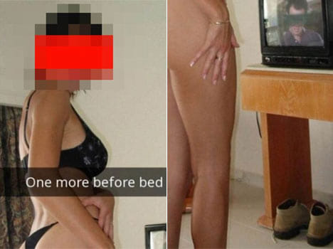 Husband gets wife's Snapchat message and decides she's cheating