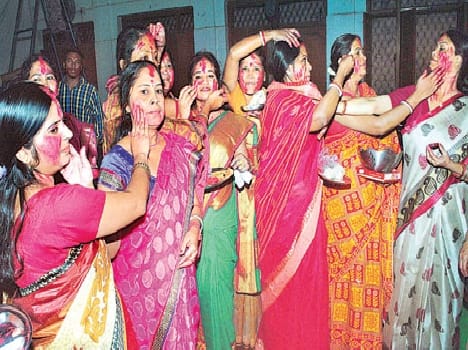 sindoor utsav of bangali cumunity