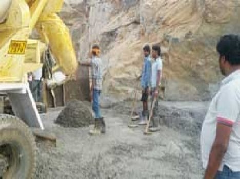 Knhr irrigation project undertaken in concrete
