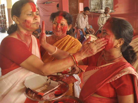 sindoor khela in gurgaon