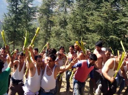 gagal yudh on dussehra in chakrata.