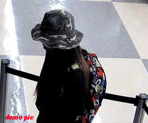 in CCTV  vicious mother-daughter theft in five star hotel