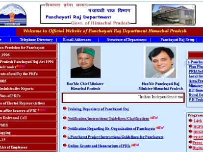 Himachal Gram Panchayat Election Roster