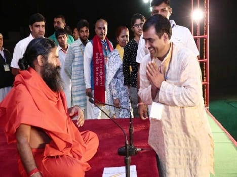 Yog Guru Ramdev in hisar