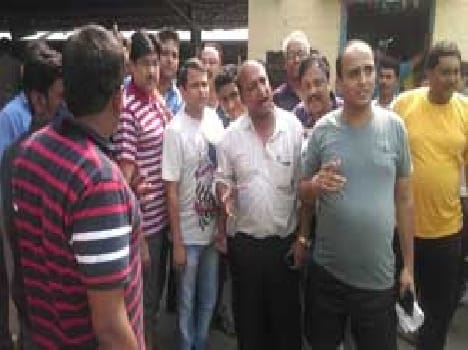 The board chairman  inspection of the station