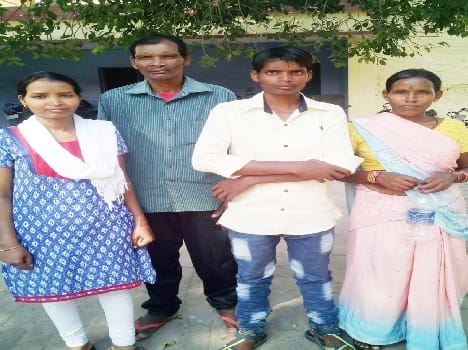 The missing man was found in Ujani Jharkhand