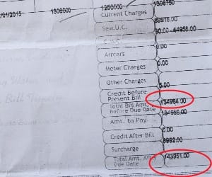 70 thousand electricity bill came, the woman seated heart.