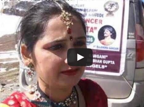 7 minute kathak performance in 0 degree temperature video