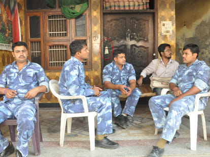 security of sunped village tighten up after intelligence alert 