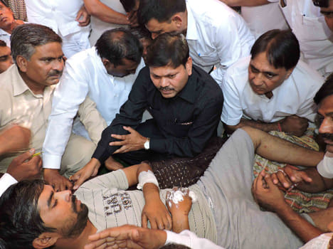 Can a father burnt alive to his children?