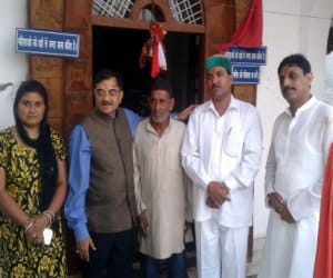 tarun vijay went mahasu devta temple with scheduled cast people.
