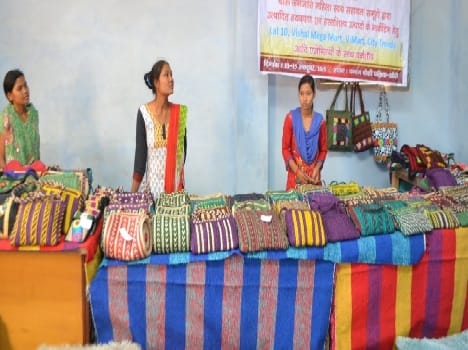 Tharu connect to e - marketing handicrafts