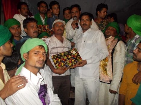 The procession turned into Kurawali Tajion