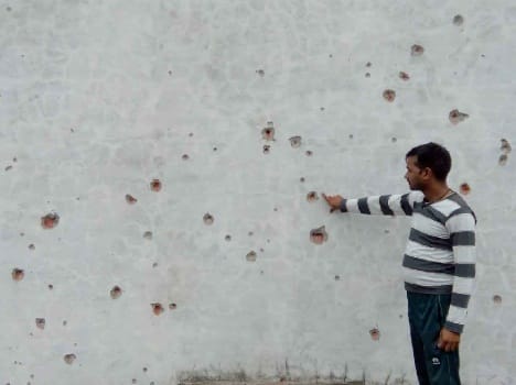 pakistan breaks ceasefire all overnight